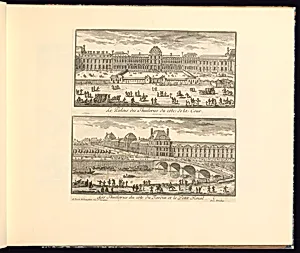Le Palais des Thuileries du cÃ´tÃ© de la Cour
