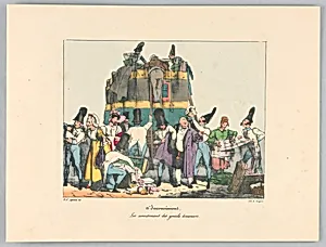 Les amusemens des gentile douauiers, Plate 11 from "InconvÃ©nient"