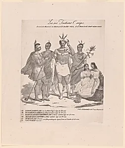 Les Six Indiens Osages