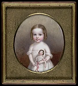 Little Girl with Doll