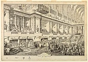 Louis XVI of France Taking the Oath at His Coronation