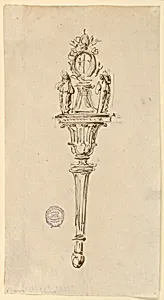 Mace with Arms of Pope Pius VII