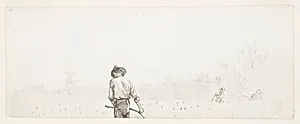Man with a Scythe by Winslow Homer, American, 1836–1910