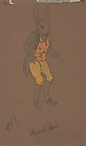 March Hare (costume Design from Alice-in-Wonderland, 1915)