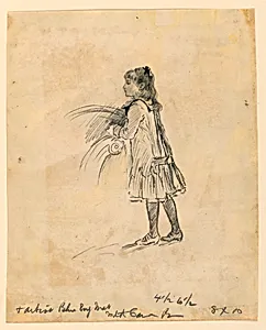 Marian Hague as a Child