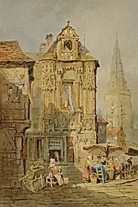 Marketplace at Bruges