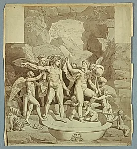 Mars and Venus Preparing Themselves for the Nuptials of Cupid and Psyche
