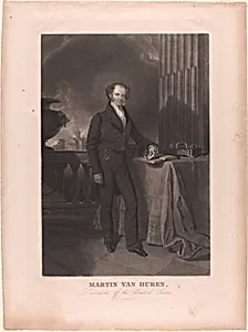 Martin Van Buren by John Sartain, 24 Oct 1808 - 25 Oct 1897