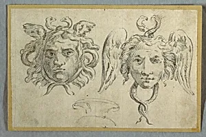 Mask with Two Heads; Mask with Two Serpent Heads