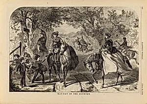 May-Day in the Country, from Harper's Weekly, April 30, 1859 by Winslow Homer