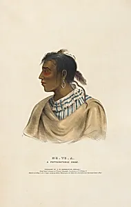 Me-te-a - A Pottawatomie Chief