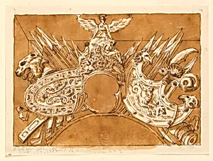 Military Trophy after Polidoro da Caravaggio