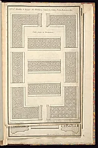 ModÃ¨les Ã  lâusage des Bordures, Commodes, Tables, PoÃ«les, Balustres &c