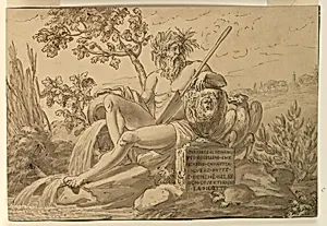 Monument for Pedrosellini of Rome by Giuseppe Barberi, Italian, 1746–1809