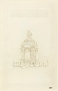 Monument in honor of the soldiers, sailors, and marines