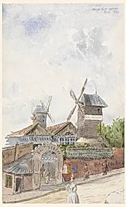 Moulin de la Galette, Paris by Whitney Warren Jr., American, 1864–1943