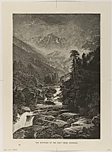 Mountain of the Holy Cross, Colorado by Thomas Moran, American, b. Britain, 1837â1926