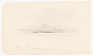 Mountain Range with Clouds, Mexico by Frederic Edwin Church, American, 1826–1900