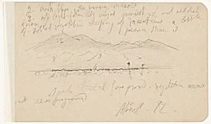 Mountains across a Plain, Mexico