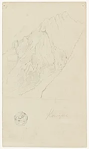 Mountains over the Königssee, Germany by Frederic Edwin Church, American, 1826–1900