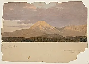 Mt. Katahdin from Katahdin Lake, Maine by Frederic Edwin Church, American, 1826–1900