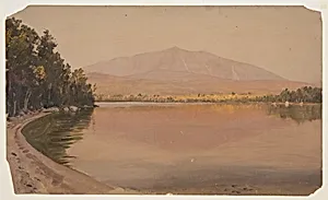Mt. Katahdin from Togue Pond, Maine by Frederic Edwin Church, American, 1826–1900