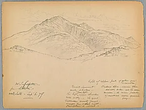 Mt. Lafayette from Oak Hill, Littleton, New Hampshire by Daniel Huntington, American, 1816–1906