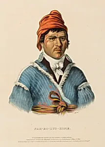 NAH-ET-LUC-HOPIE., from History of the Indian Tribes of North America