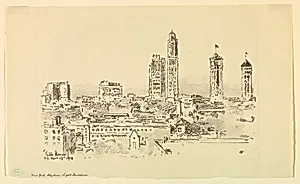New York Skyline â Light Buildings
