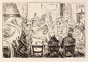 Nothing Was Heard but the Clatter of Plates and Forks