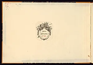 NOUVEAU LIVRE DâORNEMENTS InventÃ©s par P. Ludovik. 1768