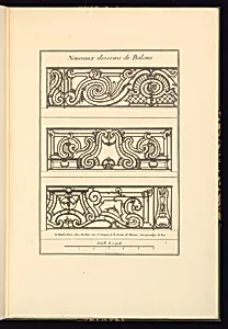 Nouveaux Desseins de Balcons