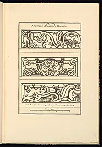 Nouveaux desseins de Balcons