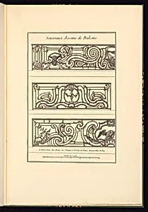 Nouveaux desseins de Balcons