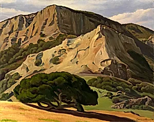 Oaks and Rocks--San Luis Obispo