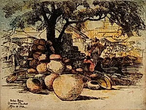 Oaxaca Market by Helen Hyde