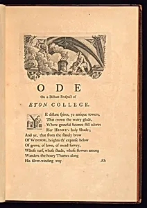 Ode on a Distant Prospect of Eton College