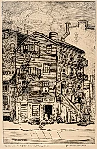Old House on 29th St. East of 3rd Ave. N.Y.