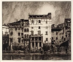 Old Houses on the Tiber