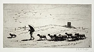 Old Southwold by John Robert Keitley Duff, English