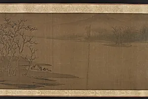 Old Trees and Cold Crows, in the style of Zhao Danian