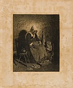 Old Woman Seated