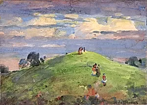 On the Sunset Hill, 1926