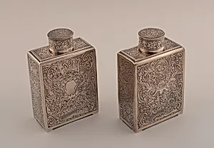 One of a Pair of Tea Caddies