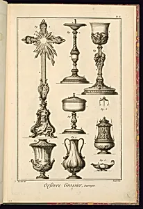 OrfÃ¨vre Grossier, Ouvrages