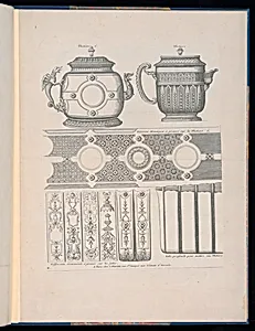 Ornament Designs for use on Teapots and Bowls