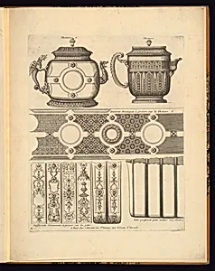 Ornament Designs for use on Teapots and Bowls