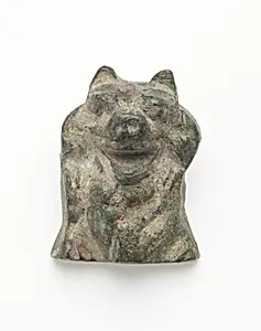 Ornament in the form of a bear by Unknown