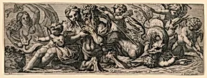 Ornamental Frieze with Sea Nymphs