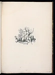 Ornamental Vignette by Unknown